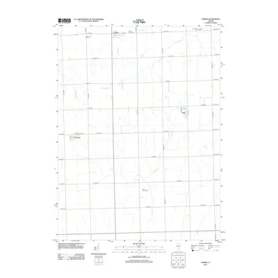 2012 Map of Cabery, 2012 Print