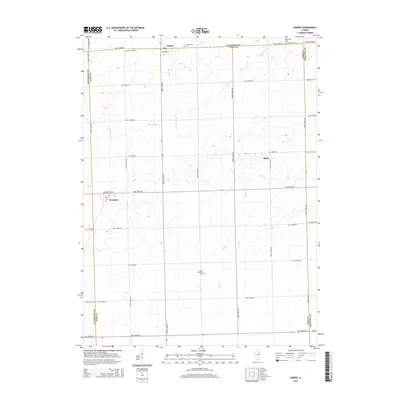 2015 Map of Cabery, 2015 Print