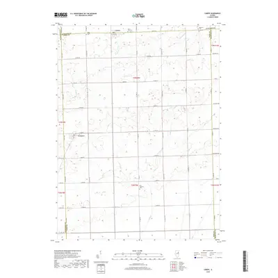2018 Map of Cabery, 2018 Print