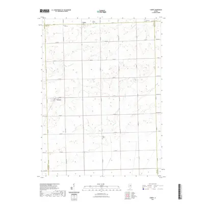 2021 Map of Cabery, 2021 Print