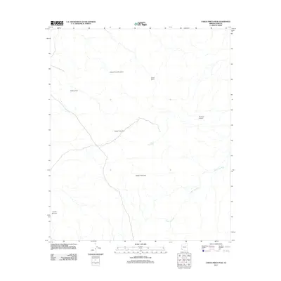 2011 Map of Cabeza Prieta Peak, 2011 Print
