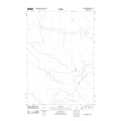 2012 Map of Cabin Creek NE, 2012 Print