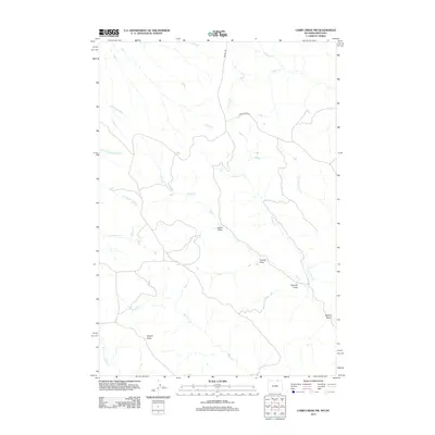 2012 Map of Cabin Creek NW, 2012 Print