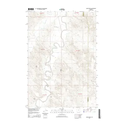2015 Map of Cabin Creek SE, 2015 Print