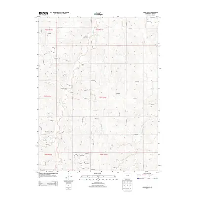 2013 Map of Cabin Gulch, 2013 Print