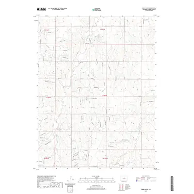 2019 Map of Cabin Gulch, 2019 Print