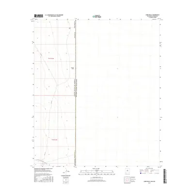 2017 Map of Cabin Wells, 2017 Print
