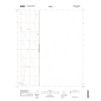 2020 Map of Cabin Wells, 2020 Print