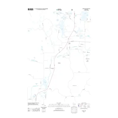2013 Map of Cable, 2013 Print