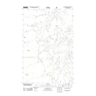 2011 Map of Cable Mountain, 2011 Print