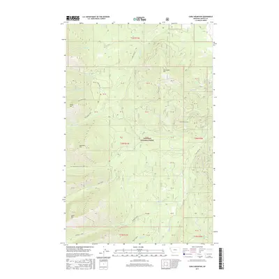 2017 Map of Cable Mountain, 2017 Print