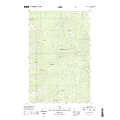 2020 Map of Cable Mountain, 2020 Print