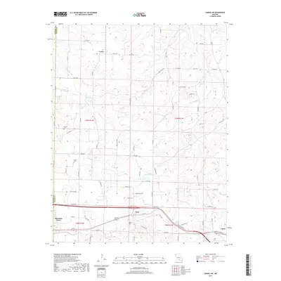 2017 Map of Cabool NW, 2017 Print