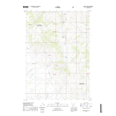 2020 Map of Caboose Canyon, 2020 Print