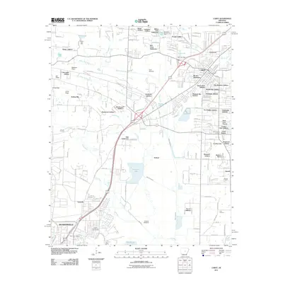 2011 Map of Cabot, 2011 Print