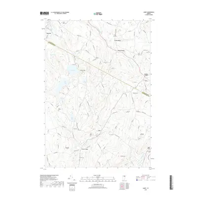 2018 Map of Cabot, 2018 Print