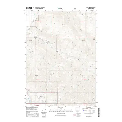 2015 Map of Cache Creek, 2015 Print