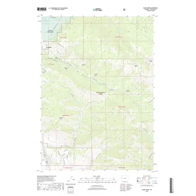 2018 Map of Cache Creek, 2018 Print