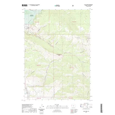 2021 Map of Cache Creek, 2021 Print