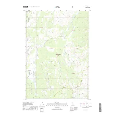 2020 Map of Cache Creek, 2020 Print