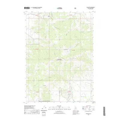 2020 Map of Cache Peak, 2020 Print