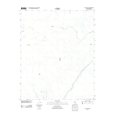 2012 Map of Cache Peak, 2012 Print