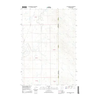 2014 Map of Cactus Creek East, 2014 Print