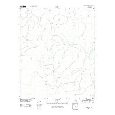 2010 Map of Cactus Creek, 2010 Print