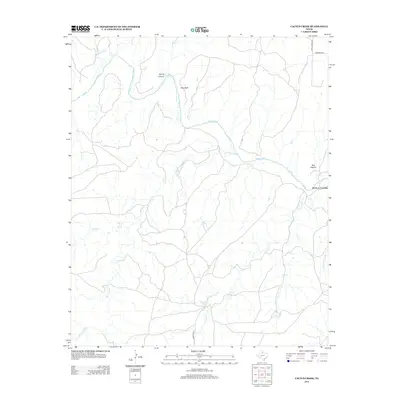 2012 Map of Cactus Creek, 2012 Print