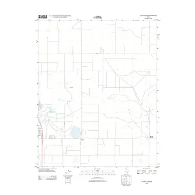 2012 Map of Cactus East, 2012 Print