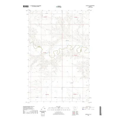 2020 Map of Cactus Flat, 2020 Print