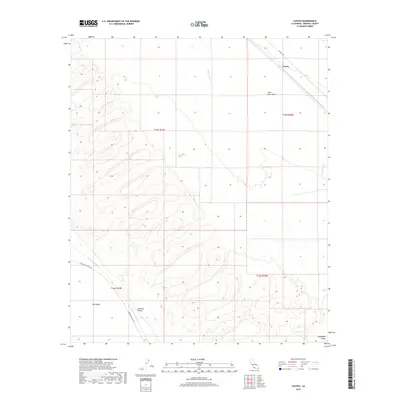 2018 Map of Cactus, 2018 Print
