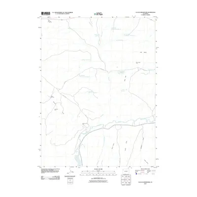 2010 Map of Cactus Reservoir, 2010 Print