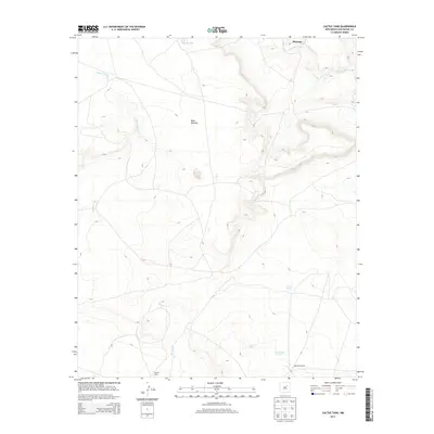 2013 Map of Cactus Tank, 2013 Print
