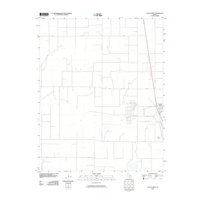 2010 Map of Cactus West, 2010 Print