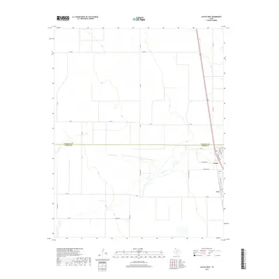 2019 Map of Cactus West, 2019 Print