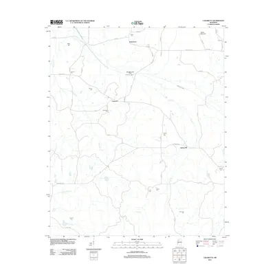 2012 Map of Cadaretta, 2012 Print