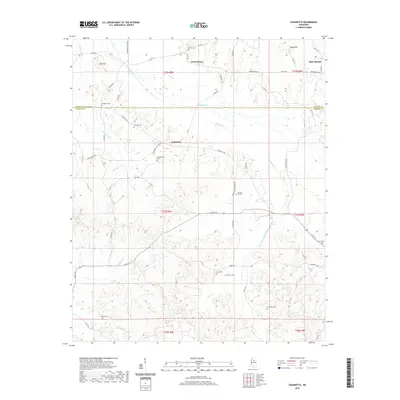 2020 Map of Cadaretta, 2020 Print