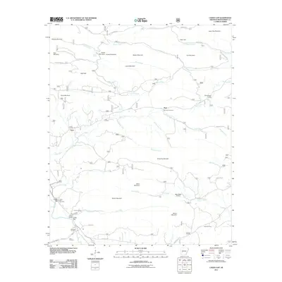2011 Map of Caddo Gap, 2011 Print