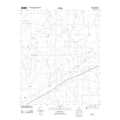 2011 Map of Caddo, 2011 Print