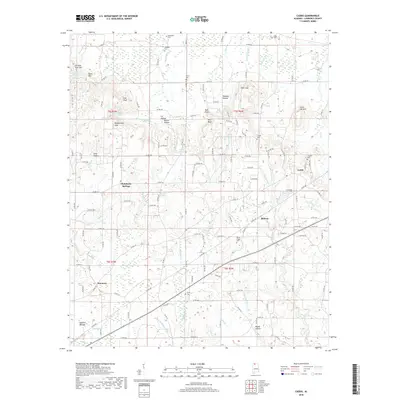 2018 Map of Caddo, 2018 Print