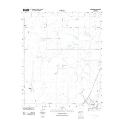 2012 Map of Caddo North, 2012 Print
