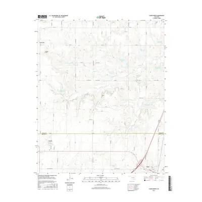 2016 Map of Caddo North, 2016 Print