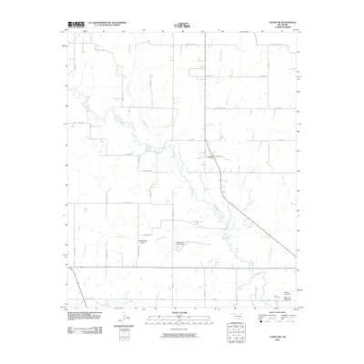 2010 Map of Caddo NW, 2010 Print