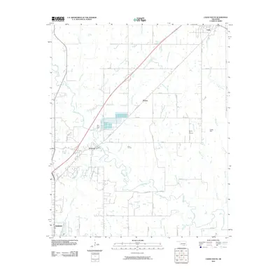 2010 Map of Caddo South, 2010 Print