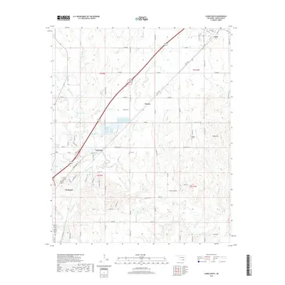 2018 Map of Caddo South, 2018 Print