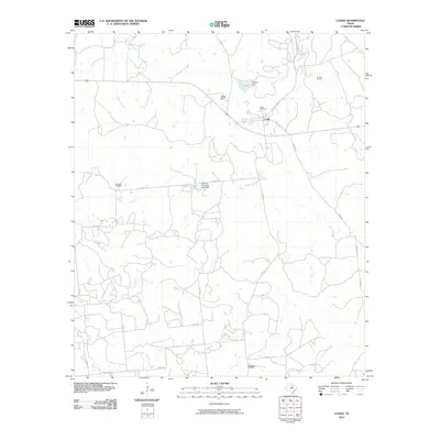2010 Map of Caddo, 2010 Print