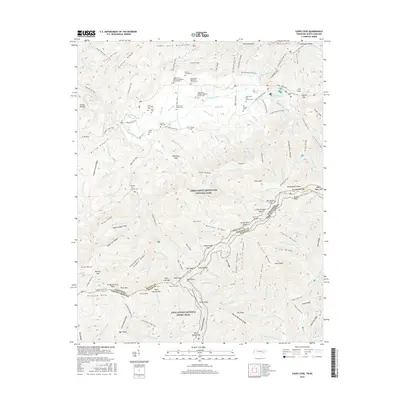 2016 Map of Cades Cove, 2016 Print