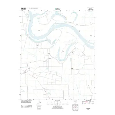 2011 Map of Cades, 2011 Print