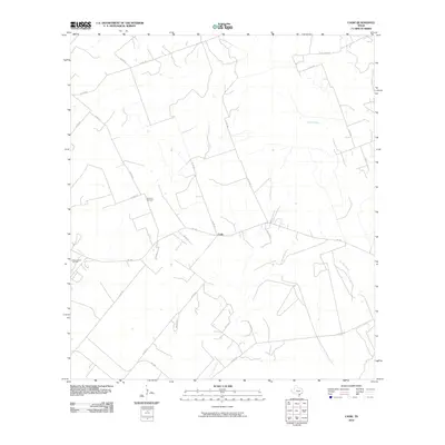 2010 Map of Cadiz, 2010 Print